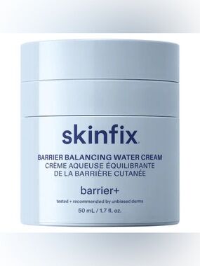 New Skinfix Barrier Balancing Water Cream Moisturizer with Hyaluronic Acid